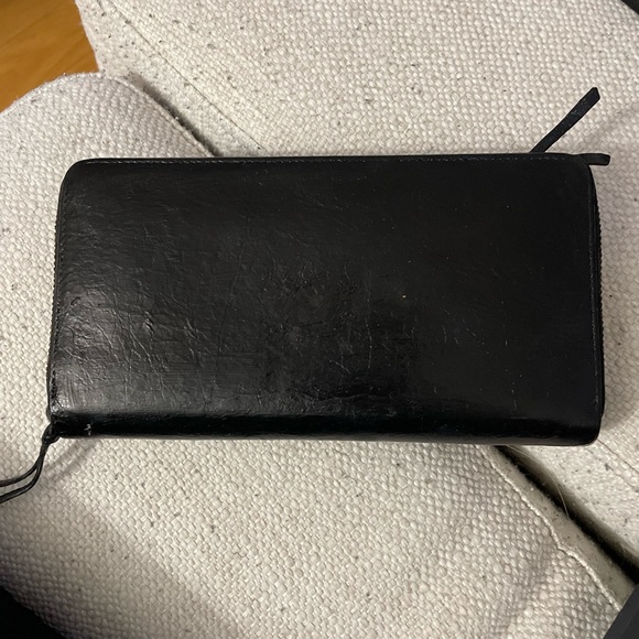 Balenciaga Black Leather Wallet - Picture 4 of 5